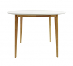 Stalas Emily, &oslash;105x75 cm, baltas