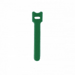 Daugiafunkciniai Velcro tvirtinimo dirželiai Bradas TC, 10 x 100 mm, 10 vnt, green