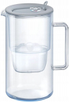 Stiklinis vandens filtras Aquaphor Glass, 2,5 l. pilkas