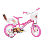 Vaik&scaron;kas dviratis Barbie, 12", rožinis