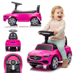 Stumiamas automobilis vaikams Sun Baby Mercedes C-Class Coupe, rožinis