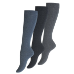 Ilgos kojinės moterims VCA Textil&reg; N4026, įvairių spalvų, 3 poros