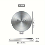 Nerūdijančio plieno &scaron;ilumos skirstytuvas, 13 cm