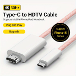 USB-C į HDMI laidas 4K, ROSA