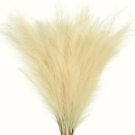 Dirbtinių pampas žolių rinkinys,  Smėlio spalvos