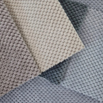 Sėdmai&scaron;is su pufu Mega Dot Velour M, 75x95 cm, tamsiai pilkas