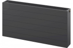 Radiatorius Mexen Line CVL33, 400 x 2000 mm, 3163 W, apatinio pajungimo, antracitas