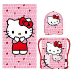 Rank&scaron;luostis, sportinis krep&scaron;ys, kepurė su snapeliu vaikams Hello Kitty