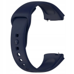 &bdquo;BestAccessories&ldquo; silikoninis dirželis &bdquo;Redmi Watch 3 Lite / 3 Active&ldquo;, tamsiai mėlynas