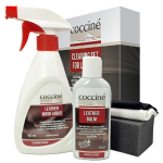 Coccine&reg; natūralios odos baldų valymo ir priežiūros rinkinys Cleaning Set for Leather, bespalvis