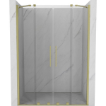 Stumdomos du&scaron;o durys Mexen Velar Duo, Brushed gold, 140 cm