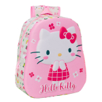 3D Vaiki&scaron;kas krep&scaron;ys Hello Kitty Žalia Rožinė 27 x 33 x 10 cm