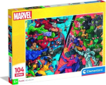 Clementoni Dėlionė 104 el. Avengers Superherojai, 5+