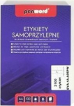 Lipnios etiketės A4, 100 lapų, 21 vnt. 70x42,3mm