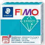 Polimerinė pasta - Fimo - Metalinis efektas - Turkuolė 825 - 57 g - Blizgus spindesys