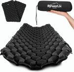 Powerlix Itin Lengvas Stovyklavimo Čiužinys 198 Cm X 58 Cm Juodas