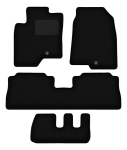 tekstiliniai kilimėliai: Chevrolet Captiva (2006-2017) 7 žmonės