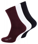 Unisex &scaron;ukuotinės medvilnės sportinės kojinės Stark Soul 2089, 3 poros