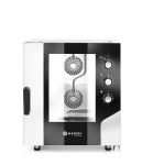 Orkaitė Konvekcinė garinė krosnis 6x GN 1/1, elektrinė, elektromechaninis valdymas, HENDI, 400V/10400W, 730x784x(H)850mm