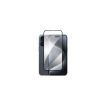 &bdquo;Evelatus Apple iPhone 16 Pro Max 2.5D&ldquo; pilnai apsauginis stiklas, antistatinis, &scaron;viesiai juodas