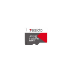 Atminties kortelė telefonui &bdquo;yesido FL14 MicroSD&ldquo; kortelė &bdquo;Yesido&ldquo; 16 GB su adapteriu, juoda