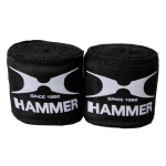 Bokso tvarsčiai Hammer, juodi, 2.5 m