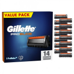 Gillette ProGlide skustuvo vyrams galvutės, 14 vnt