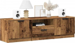 Televizoriaus spintelė old wood 140x35x40 cm engineered wood