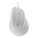NATEC Vertical mouse Crake 2 pro optical 12800dpi programmable white