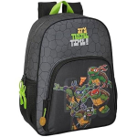 TORTUGOS NINJA - Mokyklinis kuprinė vaikams, kuprinė vaikams, pritaikoma vežimėliui, ideali vaikams.