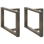 Kavos staliuko kojelės t formos, 2 vnt., 70x25x(42-43) cm