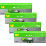 GP Super Alkaline AA elementai LR6 15A GP15A 1.5V, 40 vnt