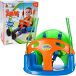 Vienvietės plastikinės sūpynės 3in1 SWING