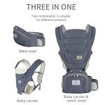 Transformuojama ergonomi&scaron;ka ne&scaron;ynė vaikams iki 20 kg LIVMAN 805