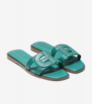Moteri&scaron;kos basutės Cole Haan Chrisee Sandal, Žalios
