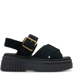 CLARKS Basutės moterims, Juoda, Evamar sandals