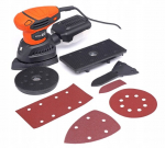 Daugiafunkcis ekscentrinis &scaron;lifuoklis Kraft&Dele KD1667, 1200 W, 125 mm, 12000 aps./min., 4 keičiami &scaron;lifavimo padai