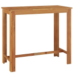 Sodo baro stalas，Lauko stalas, 120x60x105cm, akacijos medienos masyvas CFE380531
