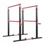 Sustiprintos lygiagretės Zider, iki 275 kg, juodos/raudonos