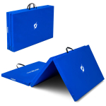Sulankstomas gimnastikos čiužinys Thunder MG-03, 197x100x5 cm, mėlyna