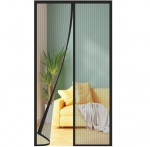 Went magnetinis durų tinklelis nuo vabzdžių 60 &times; 180 cm, juodas