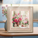Siuvinėjimo rinkinys Magic Needle "Morning in Rosy Tones" 70-34