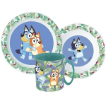 Bluey vaikų indų rinkinys, 3 dalys