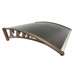 Stogelis vir&scaron; durų Metal-gum, 150x100 cm, rudas