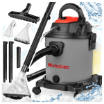 Dulkių siurblys Plaunantis dulkių siurblys MalTec MasterWash2200W, 4in1, 2200 W, 20 l / 3,5 l, sidabrinis/pilkas