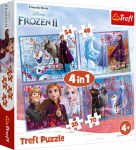 TREFL dėlionė Ledo &scaron;alis 2 (Frozen 2 ) 4in1