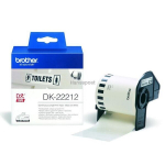 brother p-touch spausdintuvo juosta 62 mm x 15,24 m, balta, 1 vnt., dk22212, skirta etikečių spausdintuvams