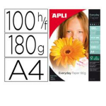 AGIPA blizgus foto popierius - 100 lapų A4 pakuotė - 180g - profesionalios kokybės spausdinimui