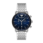 emporio armani ar11238 - aviator male watch (zi020e)