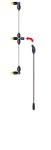 Marolex 3 eilutės horizontalus purk&scaron;tukas, 60 cm